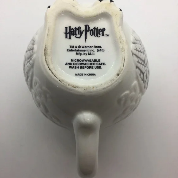 Harry Potter White Ceramic 3D Hedwig Snowy Owl Cup Mug 10 oz - Picture 9 of 12
